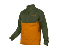 Cykeljacka Endura Mt500 Lite Pullover Waterproof Orange